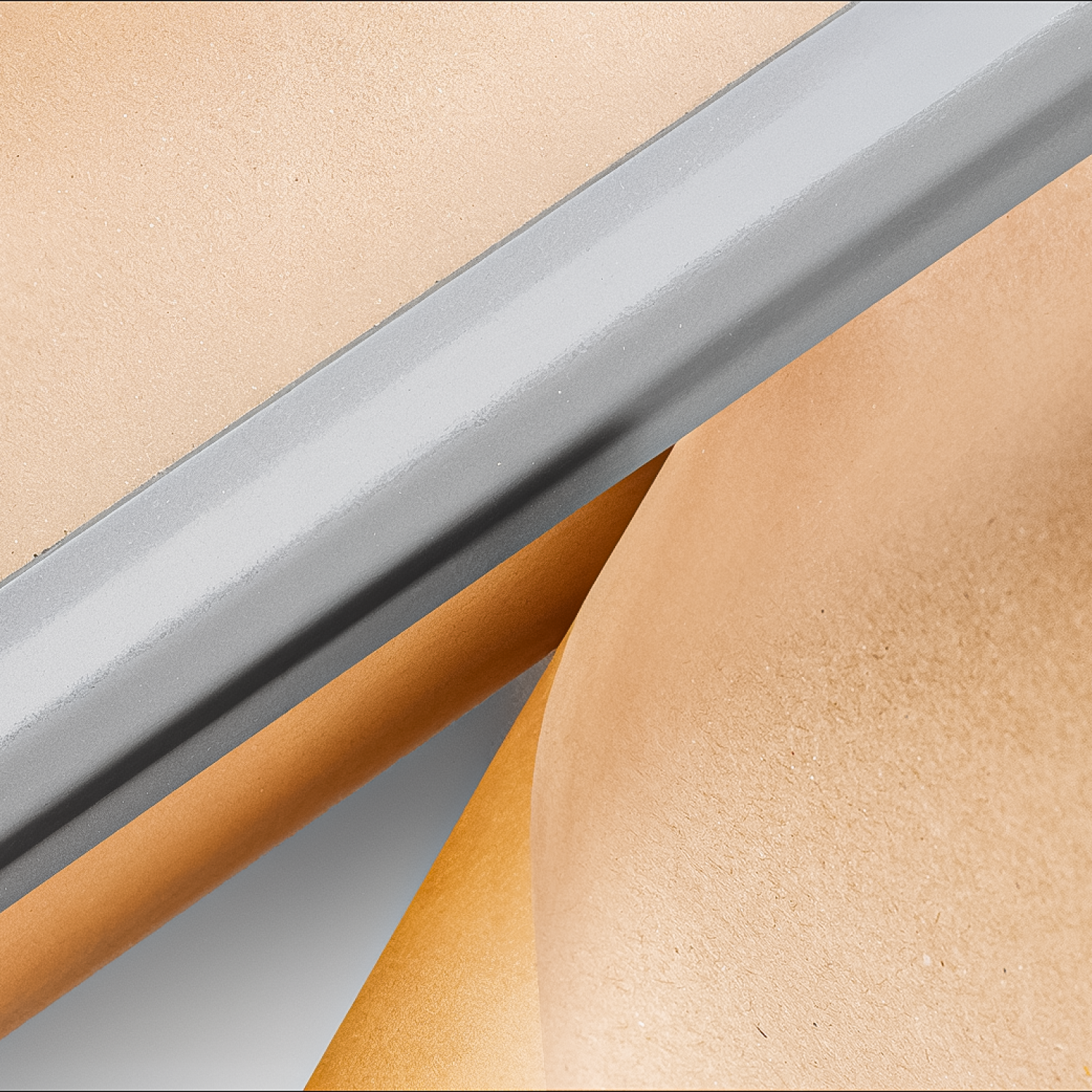 Flat edge tearing style